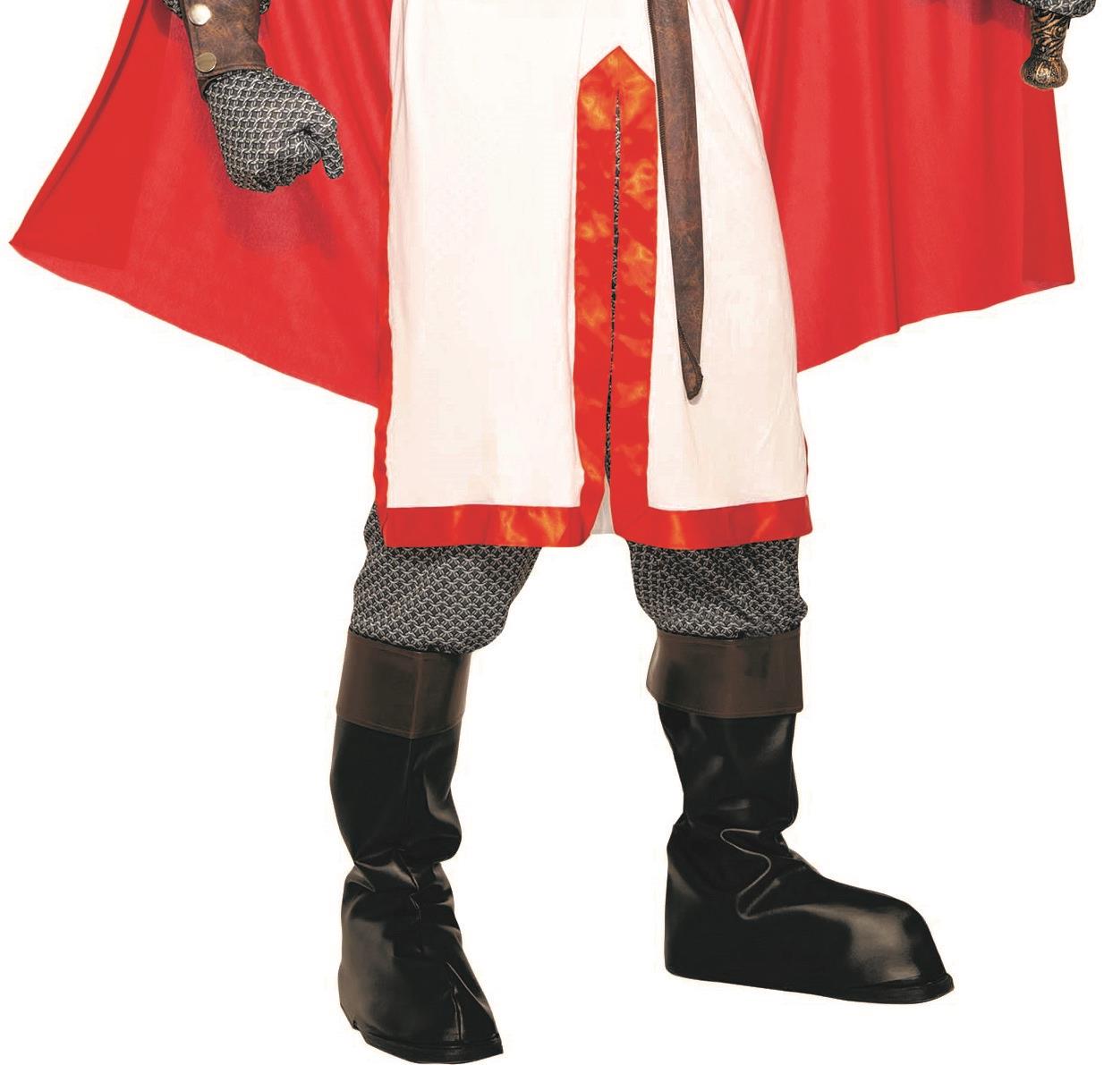 King Crusader Red and White English Knight Adult Costume
