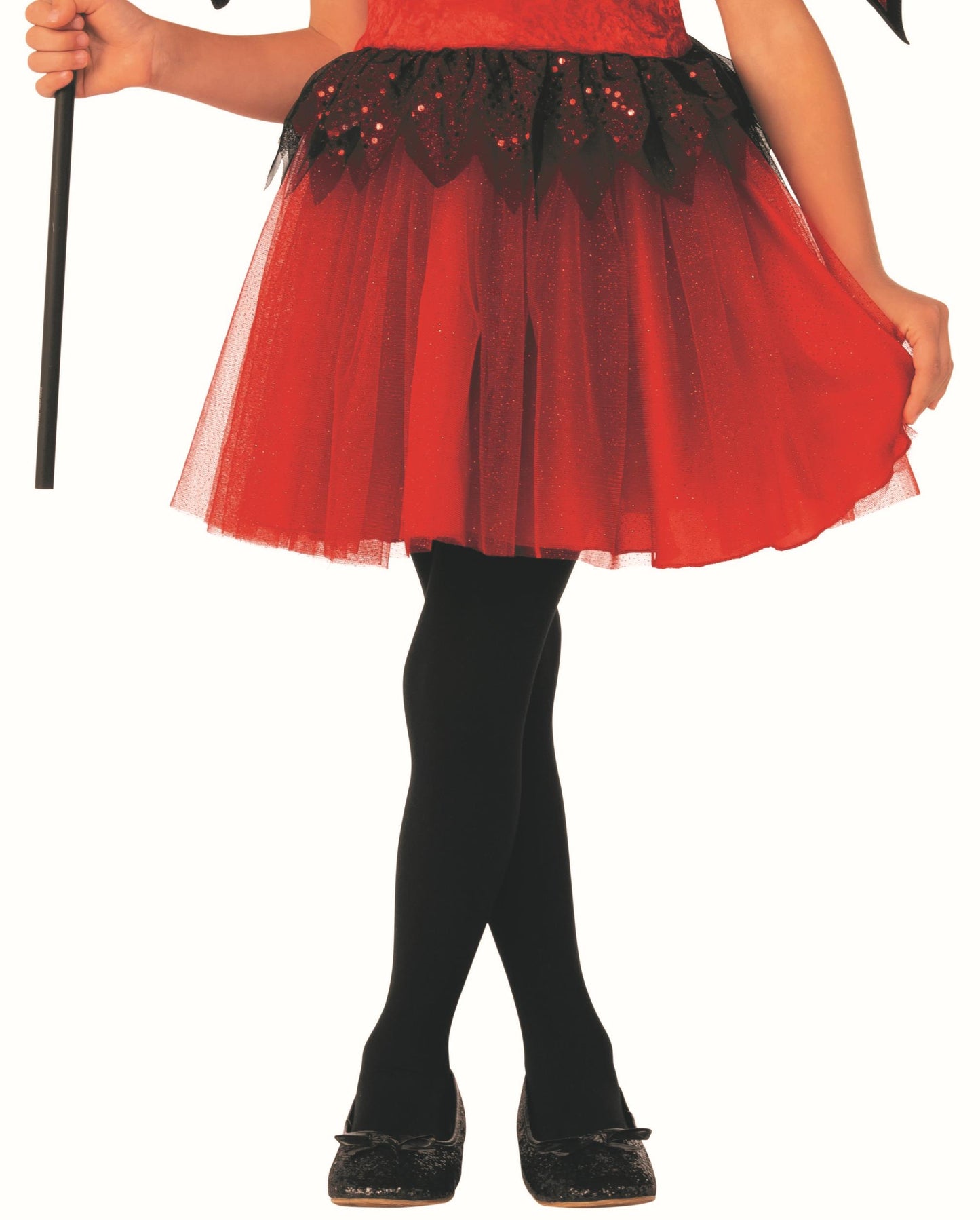 Red Classic Cute Devil Girl Dress Costume Medium 8-10