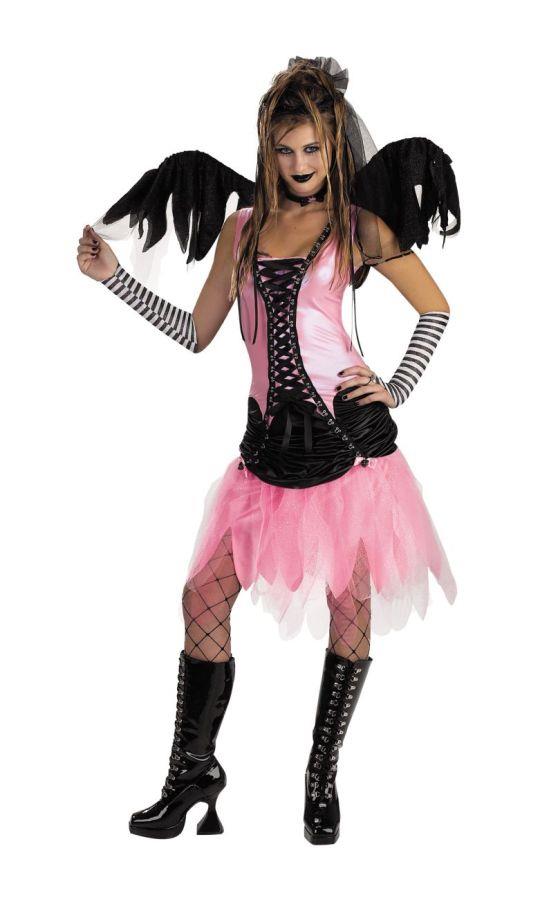 Deluxe Graveyard Fairy Adult Gothic Costume Teen 7-9
