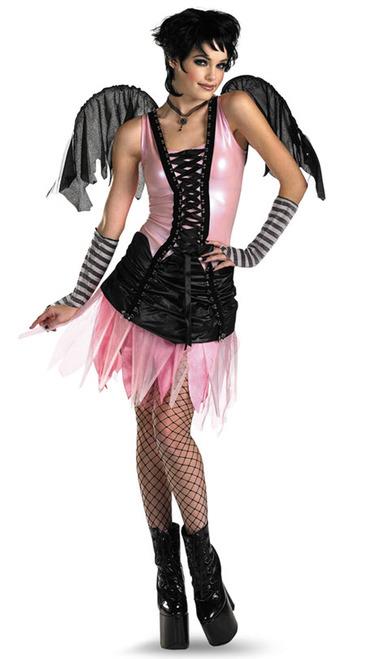 Deluxe Graveyard Fairy Adult Gothic Costume Teen 7-9