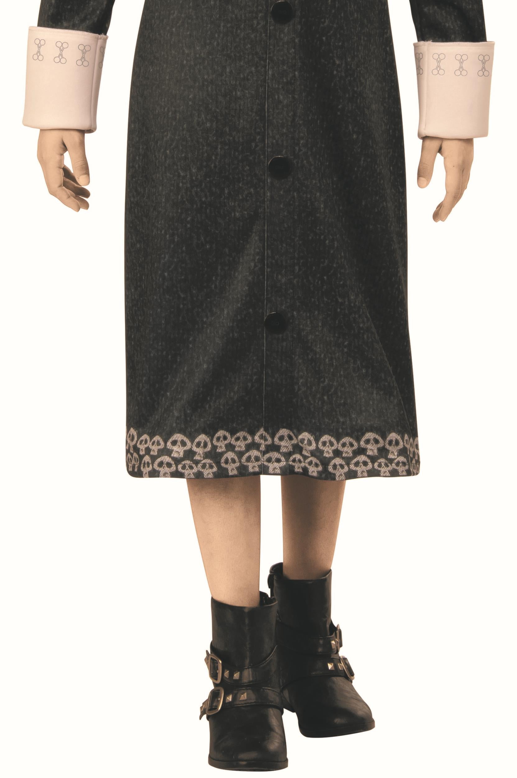 Wednesday Addams Family Black Dress Child Costume Small 4-6