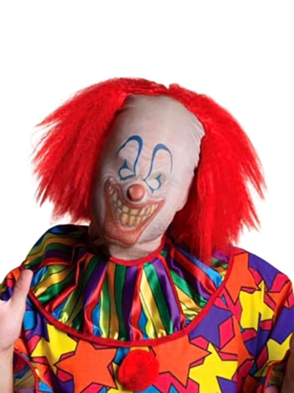 Scary Clown Mask with Wig