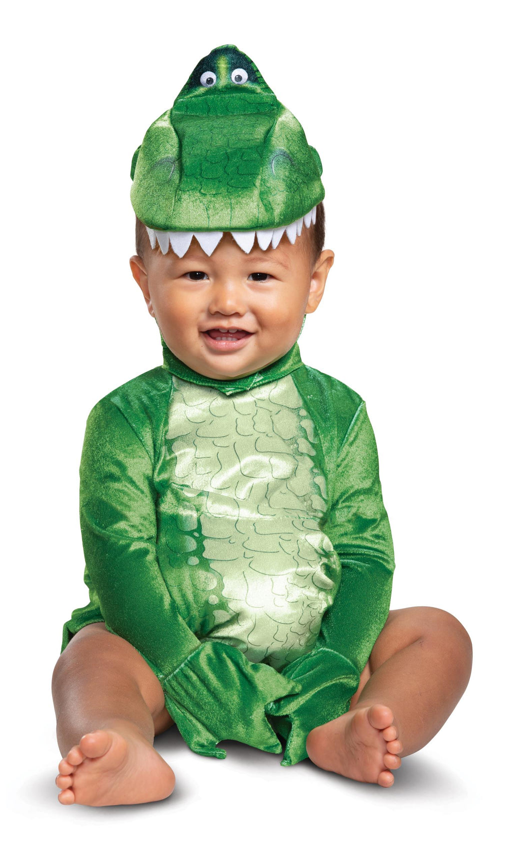 Toy Story Rex Green Dinosaur Disney Costume Child Newborn 6-12 Months