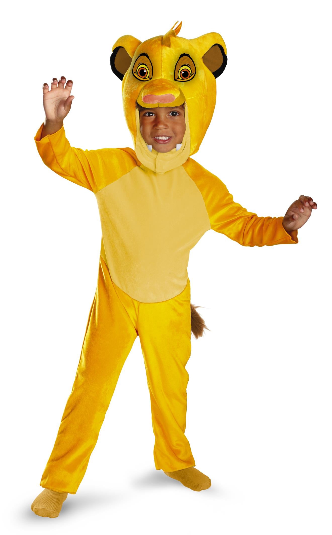Disney Lion King Classic Simba Costume Large 4T-6T