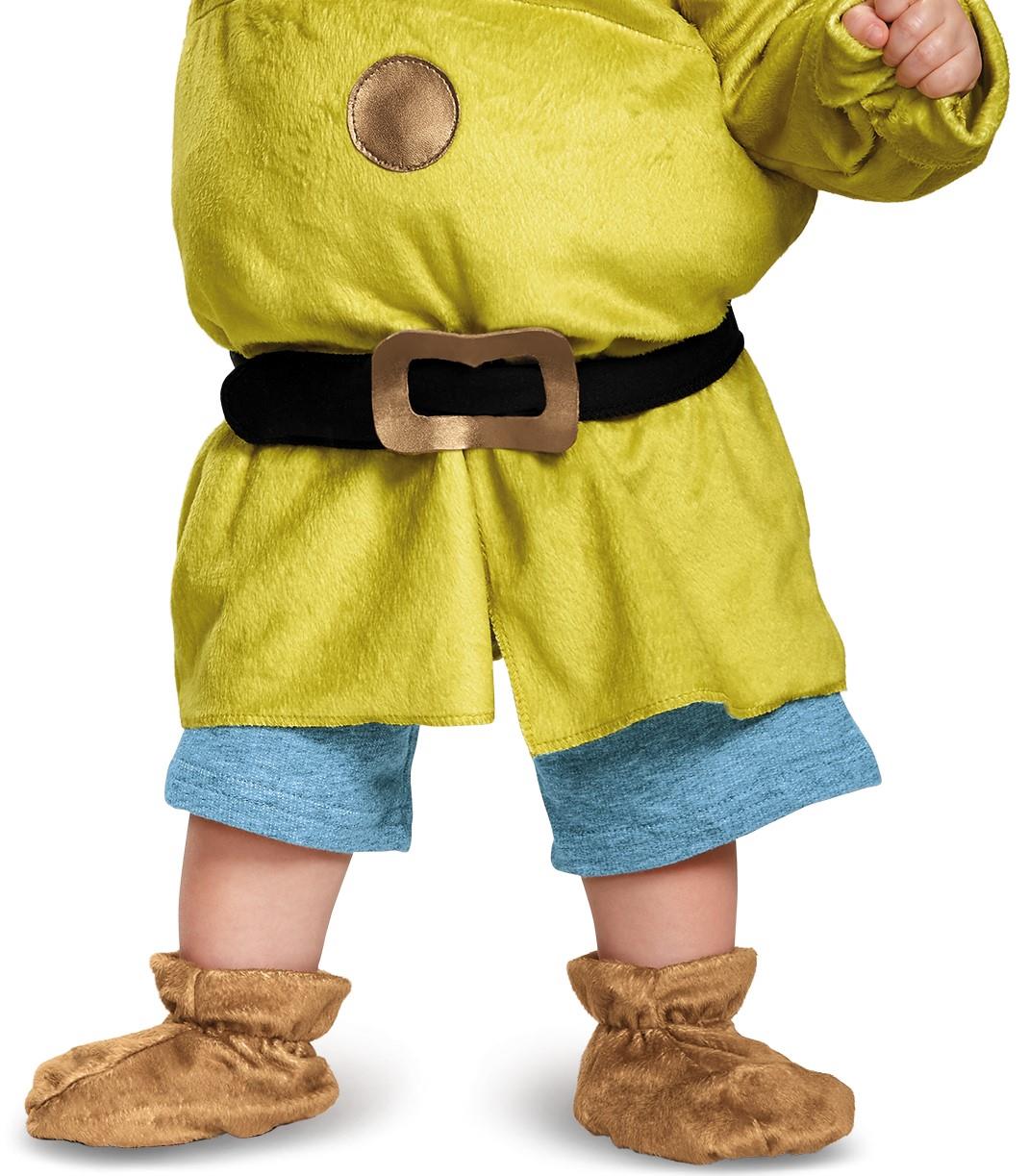 Snow White Deluxe Dopey Disney Halloween Child Costume Size Toddler 12-18 months