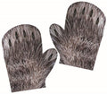 Child Werewolf Screen Print Monster Gloves Gloves