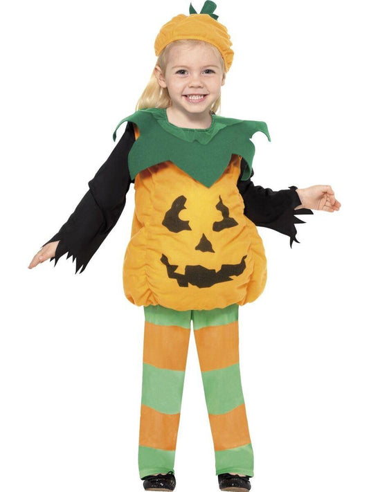 Little Pumpkin Jackolantern Toddler Halloween Costume