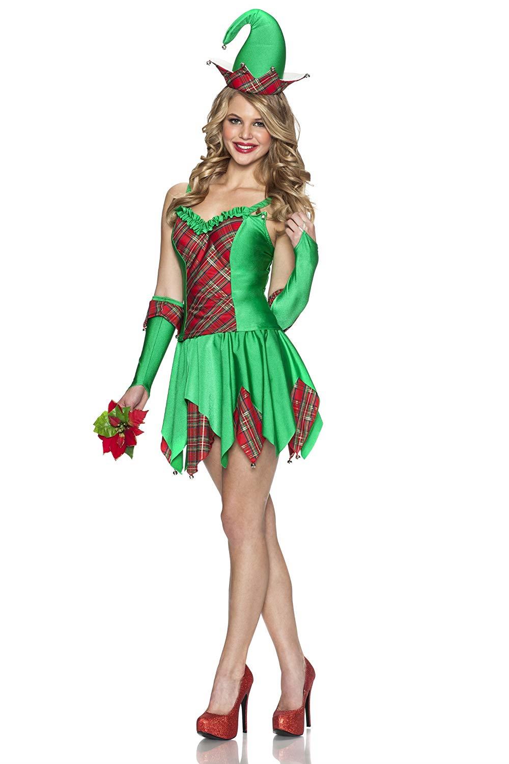 Elfin Magic Christmas Santa Helper Women's Sexy Costume Small