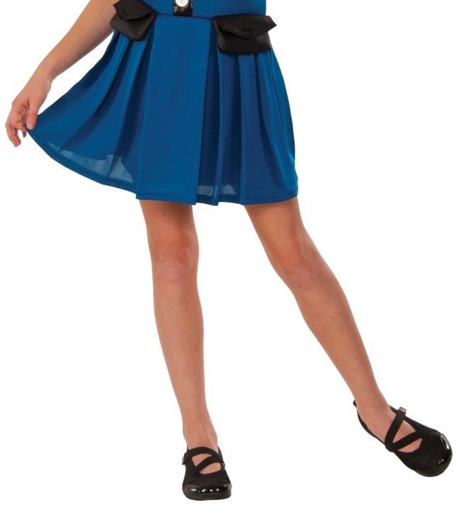 Police Officer Lady Cop Girls Halloween Dress Up Costume Child Small
