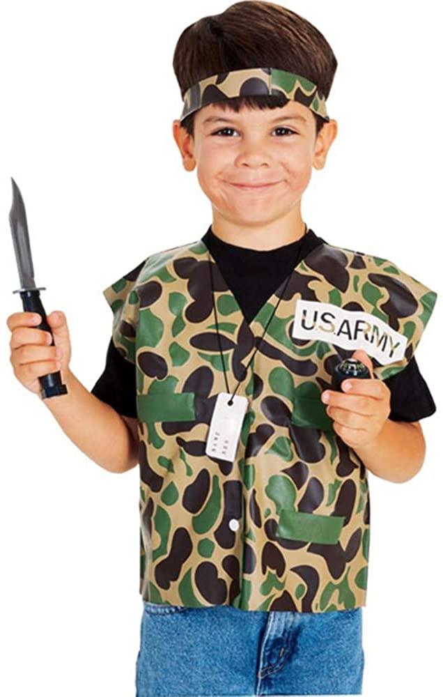 Child's Soldier Dress Up Kit Army Man