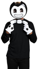 Load image into Gallery viewer, Bendy Classic Black and White Adult Costume Kit

