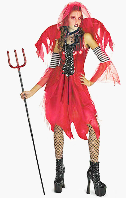 Devil Fairy Halloween Costume - 14-16 Girls
