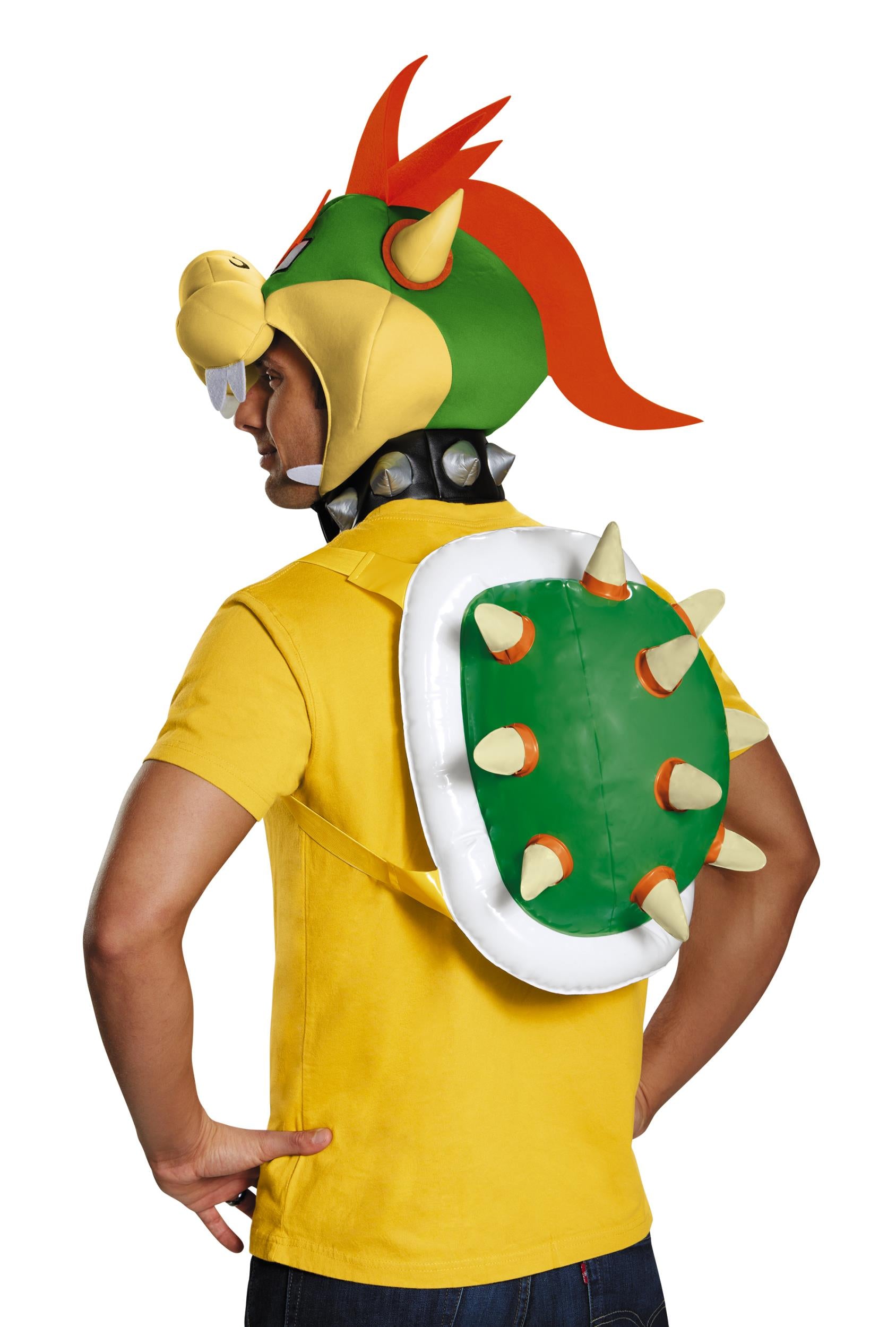 Disguise Mens Super Mario Bros. Bowser Adult Kit Halloween Costume