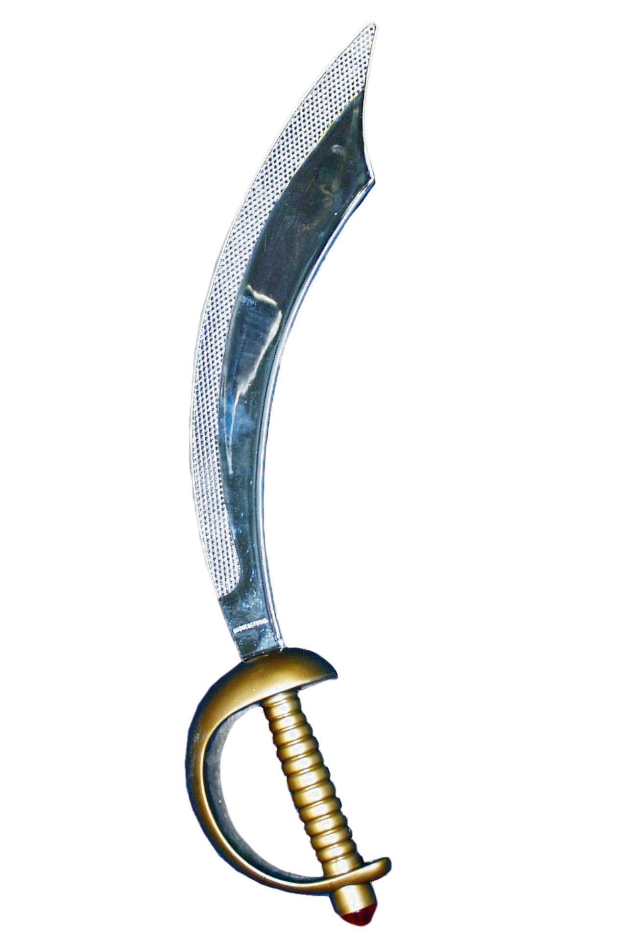 Plastic Pirate Sword Cutlass Weapon Costume Accessory