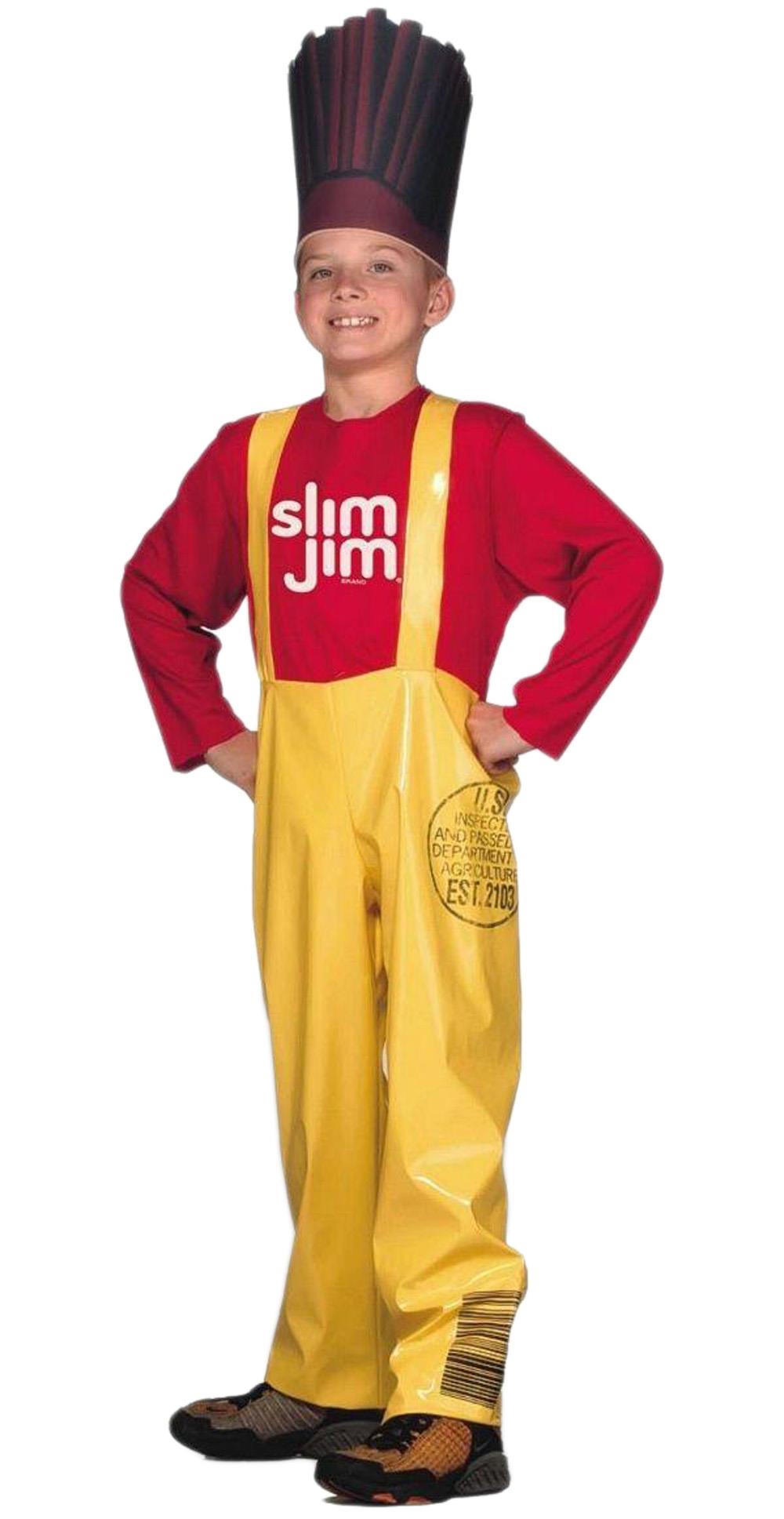 Deluxe Child Snap Into A Slim Jim Child Costume Medium (7-10)