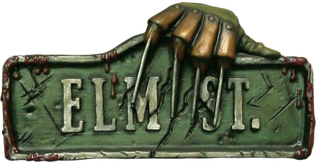 Freddy Krueger Nightmare On Elm Street Sign Decoration