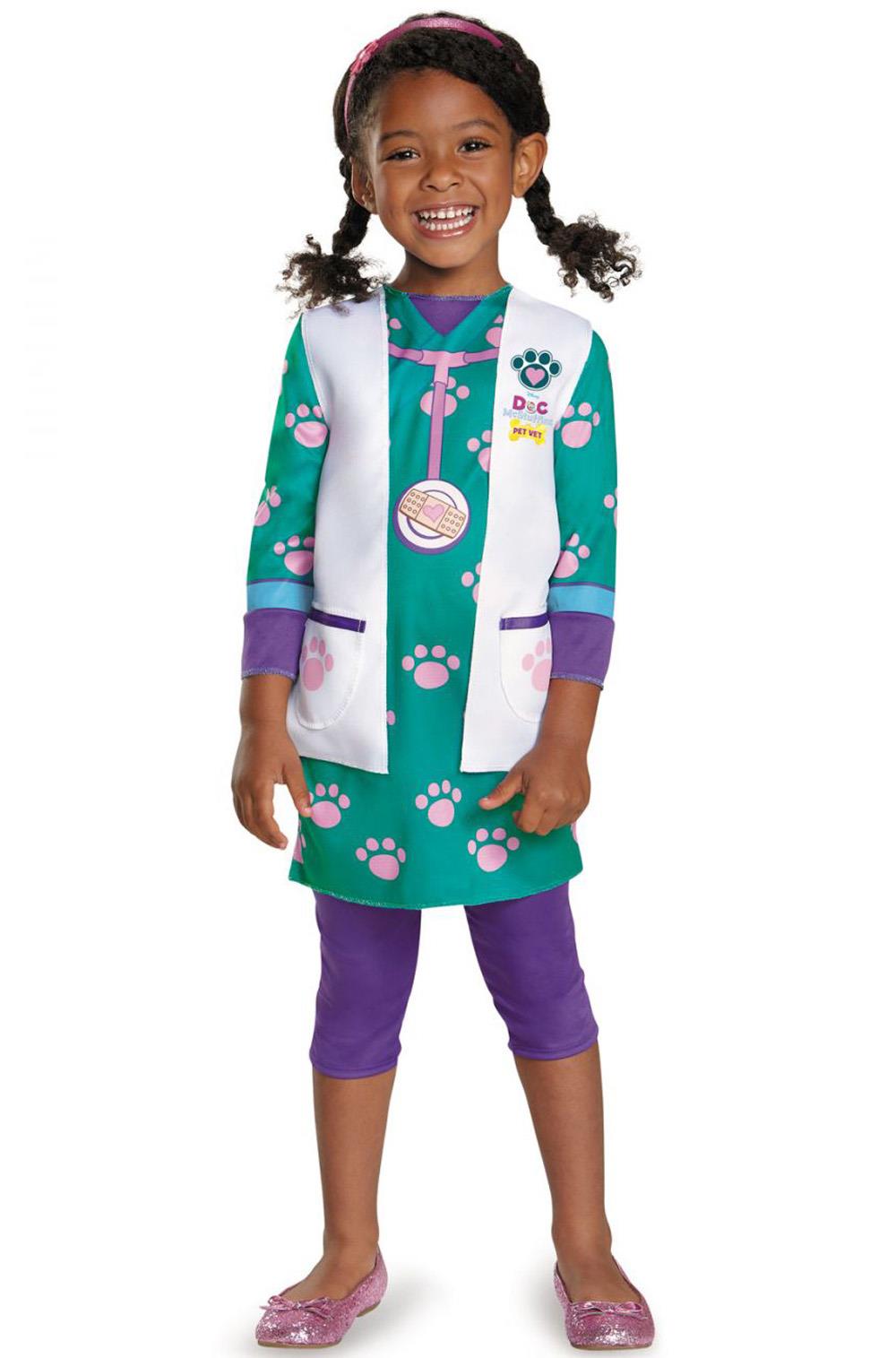 Doc McStuffins Pet Vet Child Costume Medium 7-8