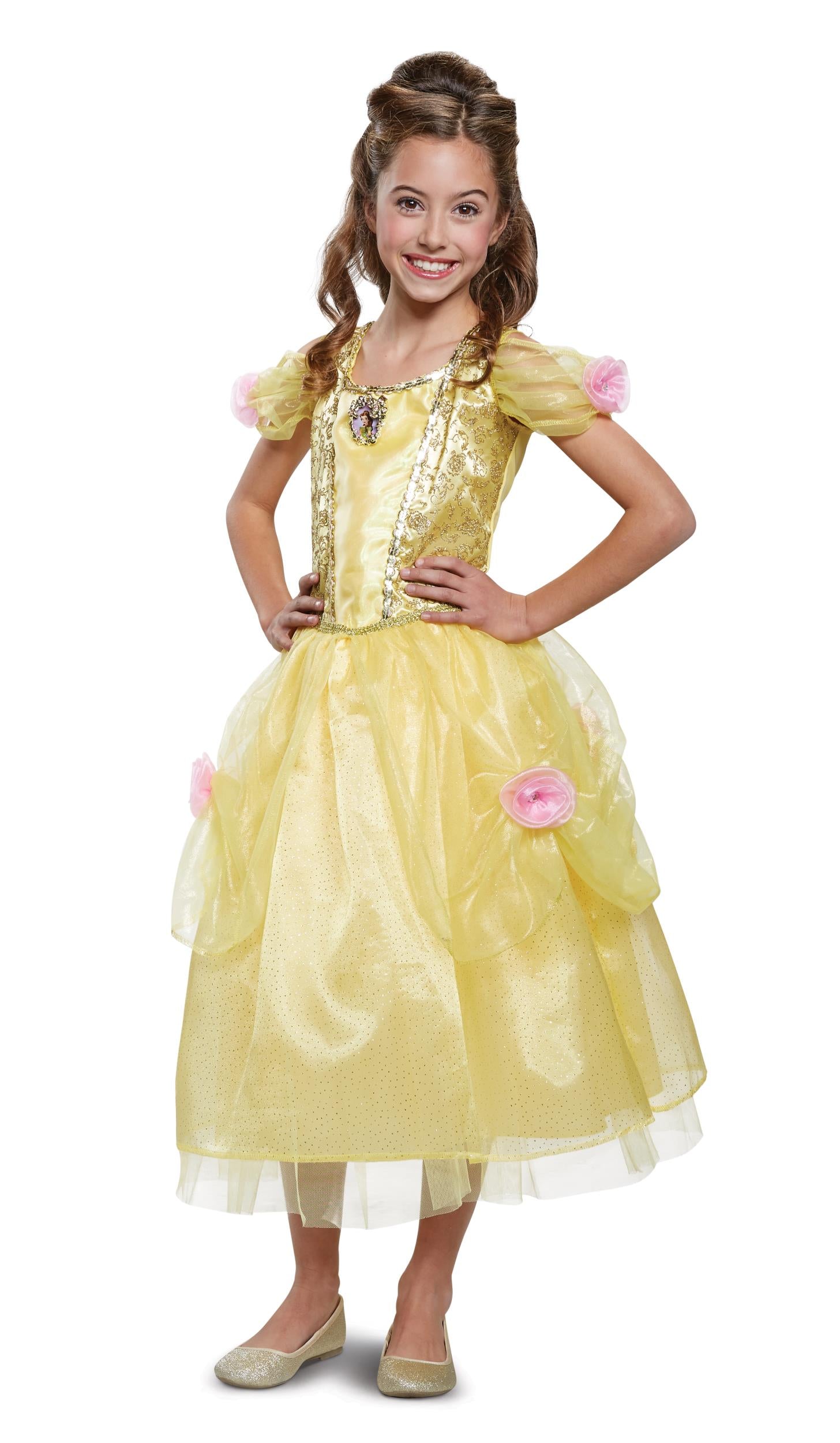 Belle Deluxe Beauty and the Beast Disney Child Costume Medium 7-8