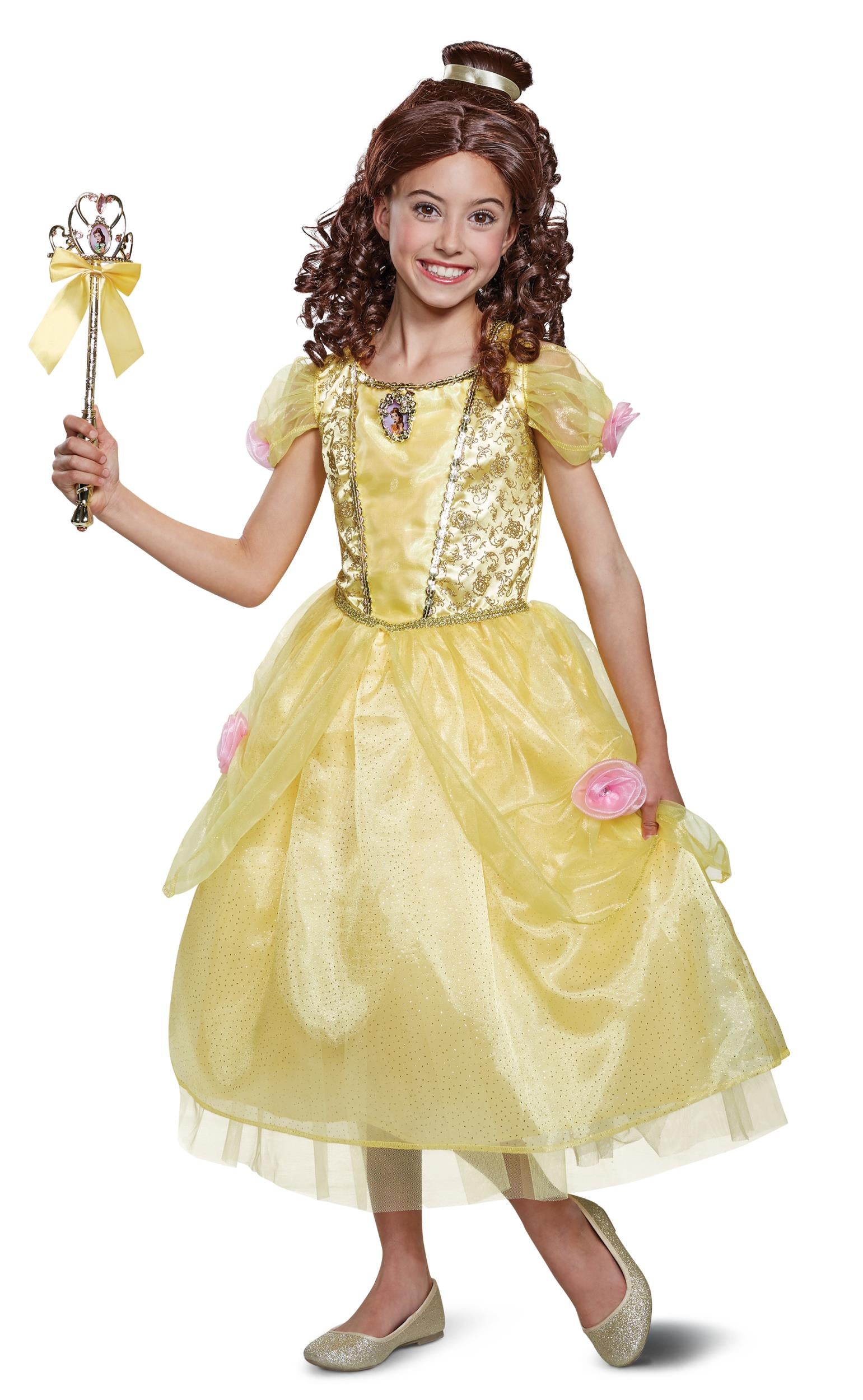 Belle Deluxe Beauty and the Beast Disney Child Costume Medium 7-8