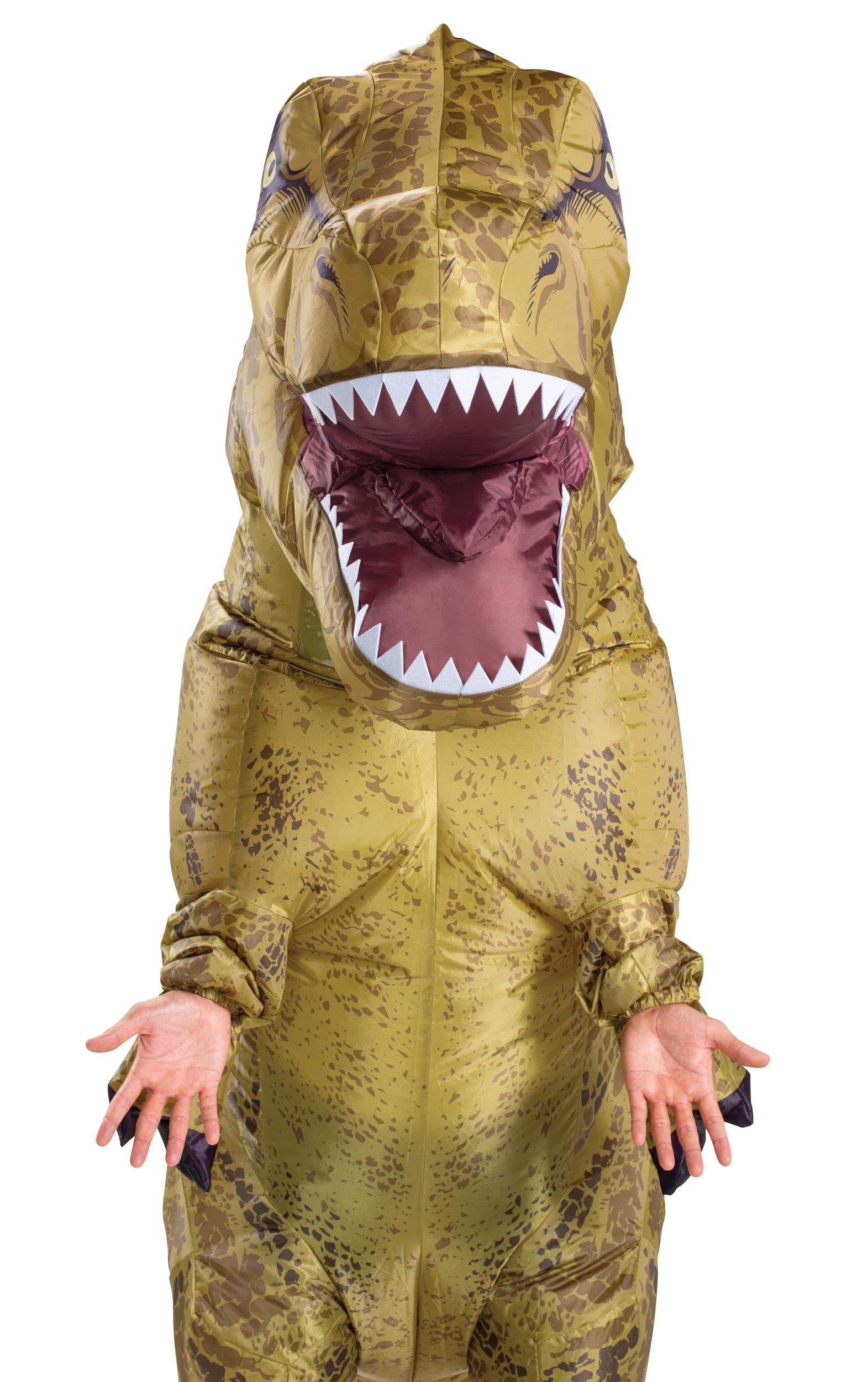 Disguise  Men's Jurassic World T-Rex Inflatable Adult Costume