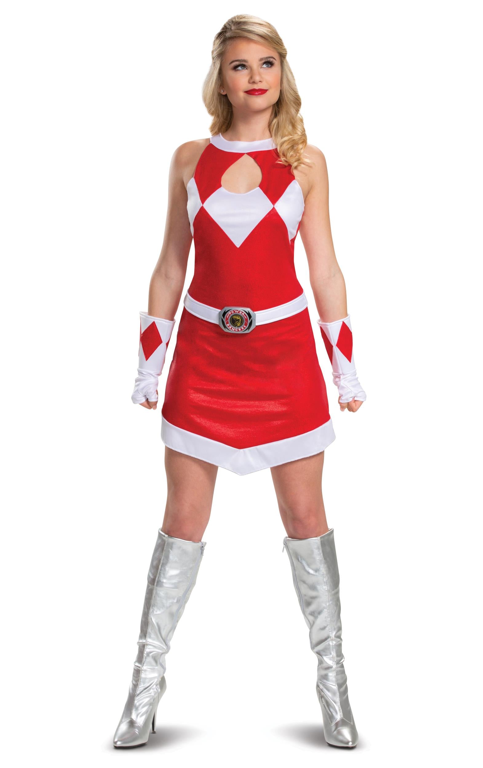 Power Rangers Red Ranger Mighty Morphin Sexy Adult Dress
