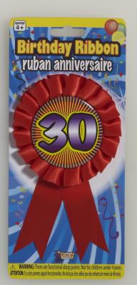 Birthday Winner Ribbon Award Accessory