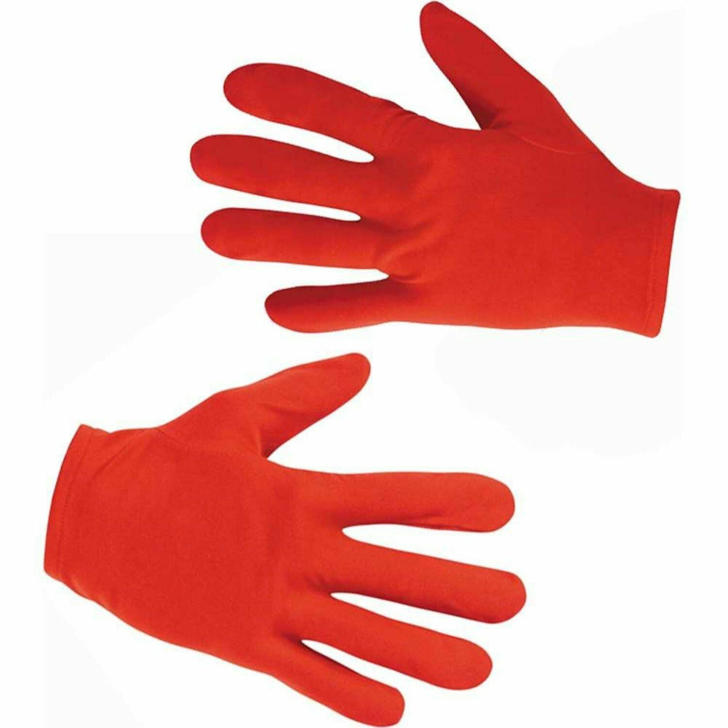 Captain America Gloves Red Soldier Stealth Hero Marvel