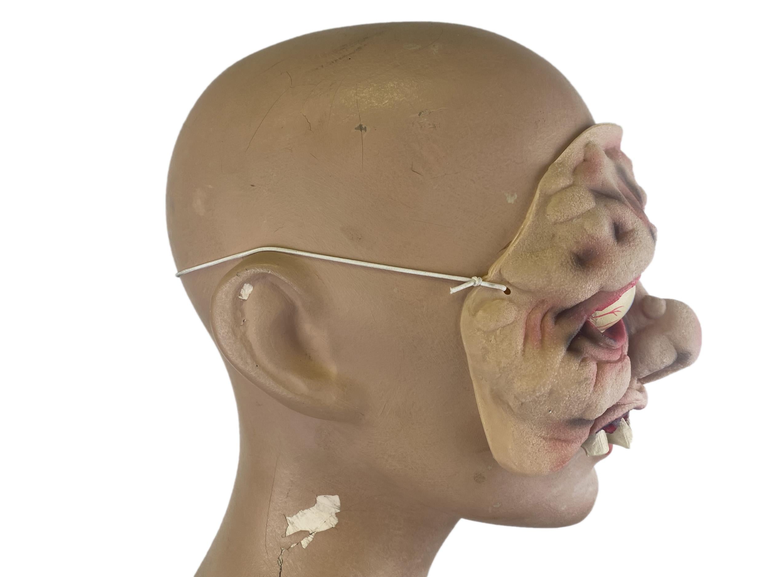 Chinless Mutant Adult Vinyl Face Mask