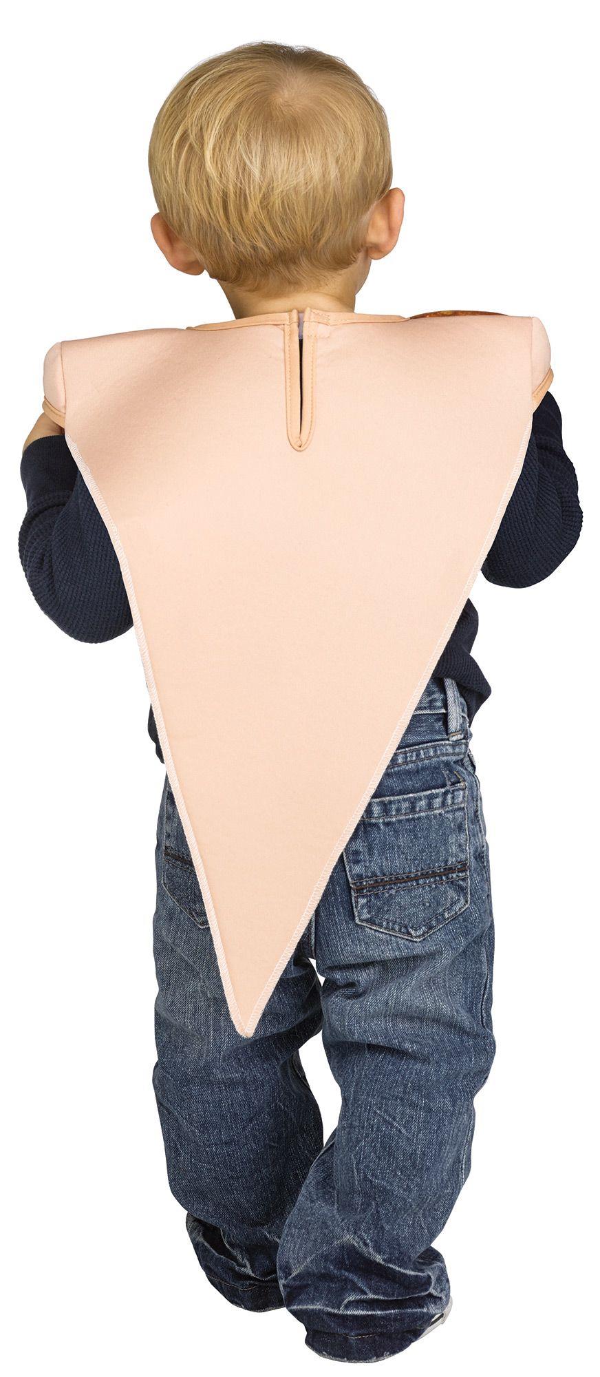 Fun World Toddler Pizza Slice Foam Tunic Costume 3T-4T