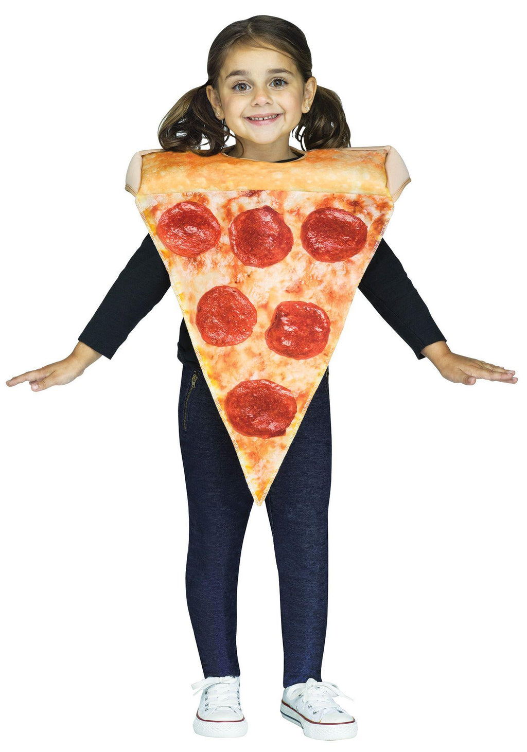 Fun World Toddler Pizza Slice Foam Tunic Costume 3T-4T
