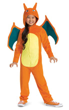Load image into Gallery viewer, Charizard Pokemon Deluxe Child Halloween Costume Size Medium 7-8
