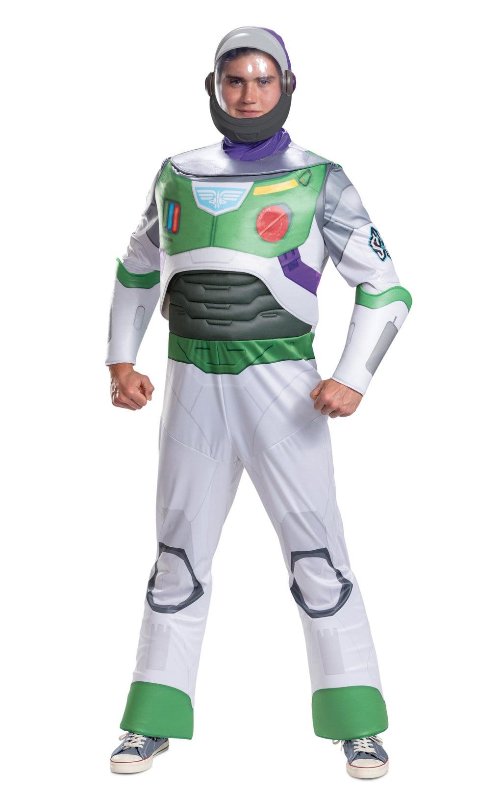 Space Ranger Buzz Lightyear Deluxe Adult Costume Medium 38-40