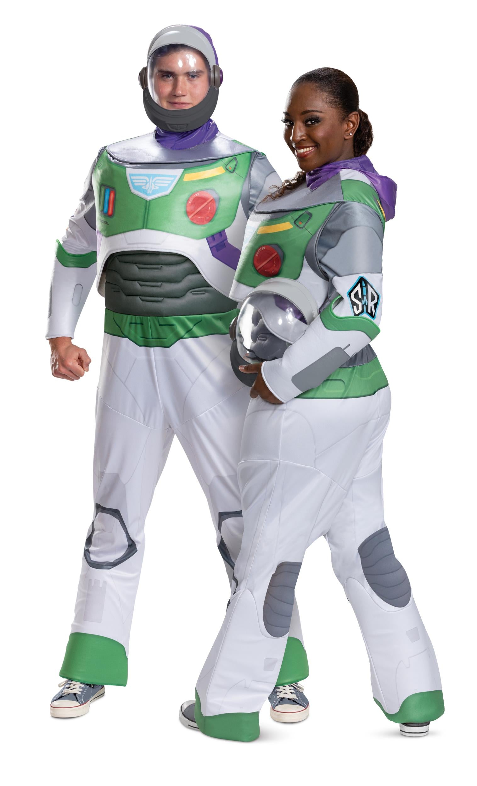 Space Ranger Buzz Lightyear Deluxe Adult Costume Medium 38-40