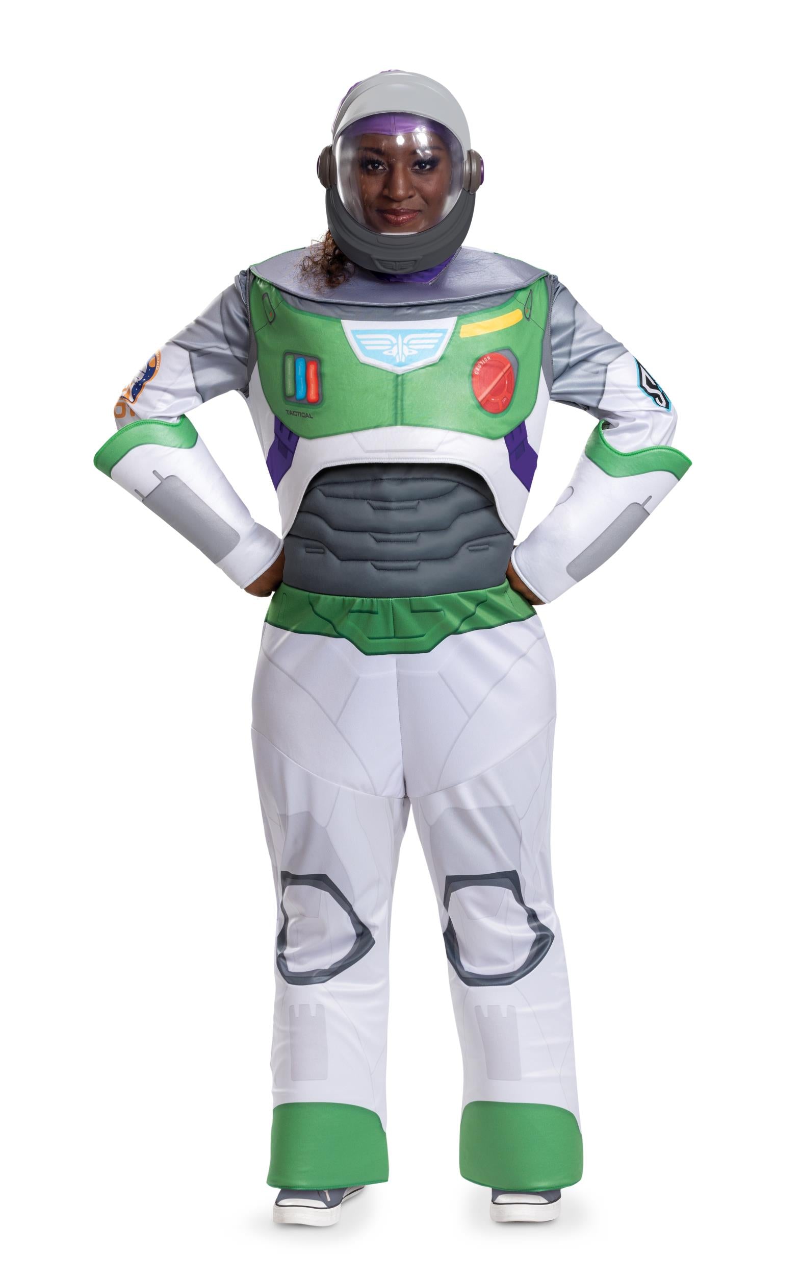Space Ranger Buzz Lightyear Deluxe Adult Costume Medium 38-40