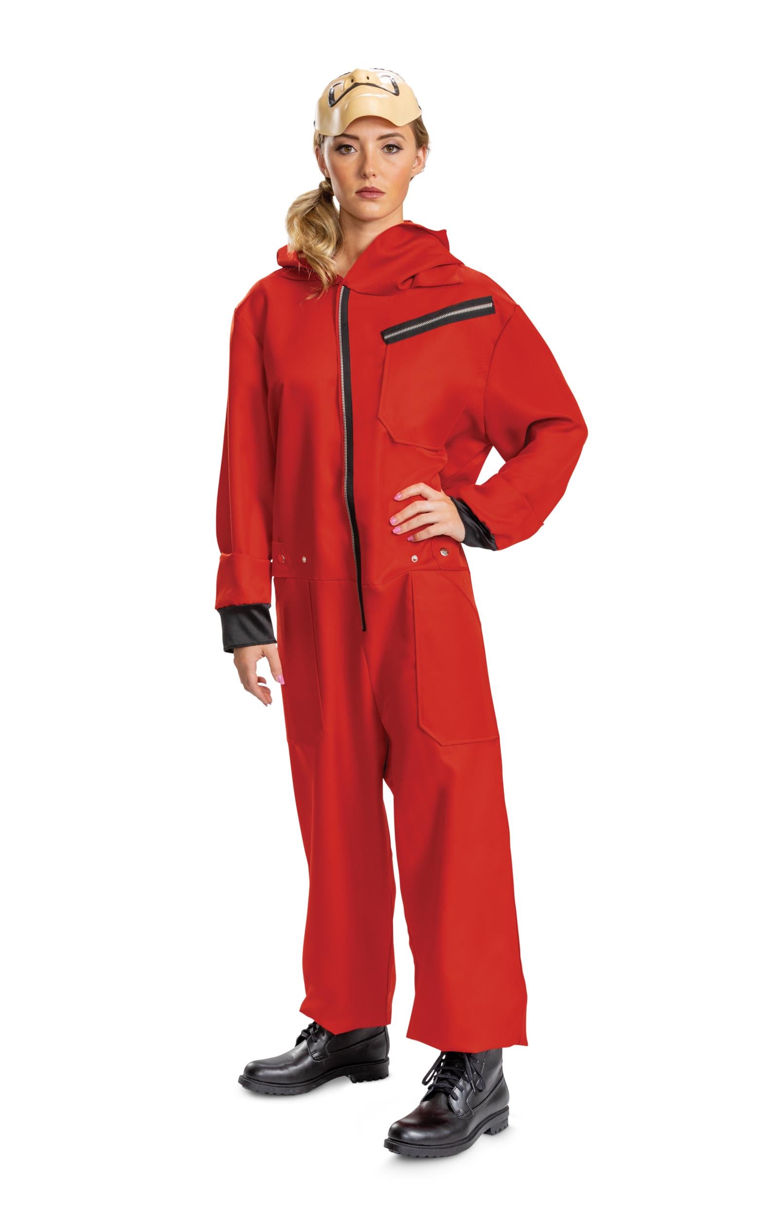 Money Heist Salvador Dali Adult Jumpsuit Deluxe Adult Costume XX-Large 50-52