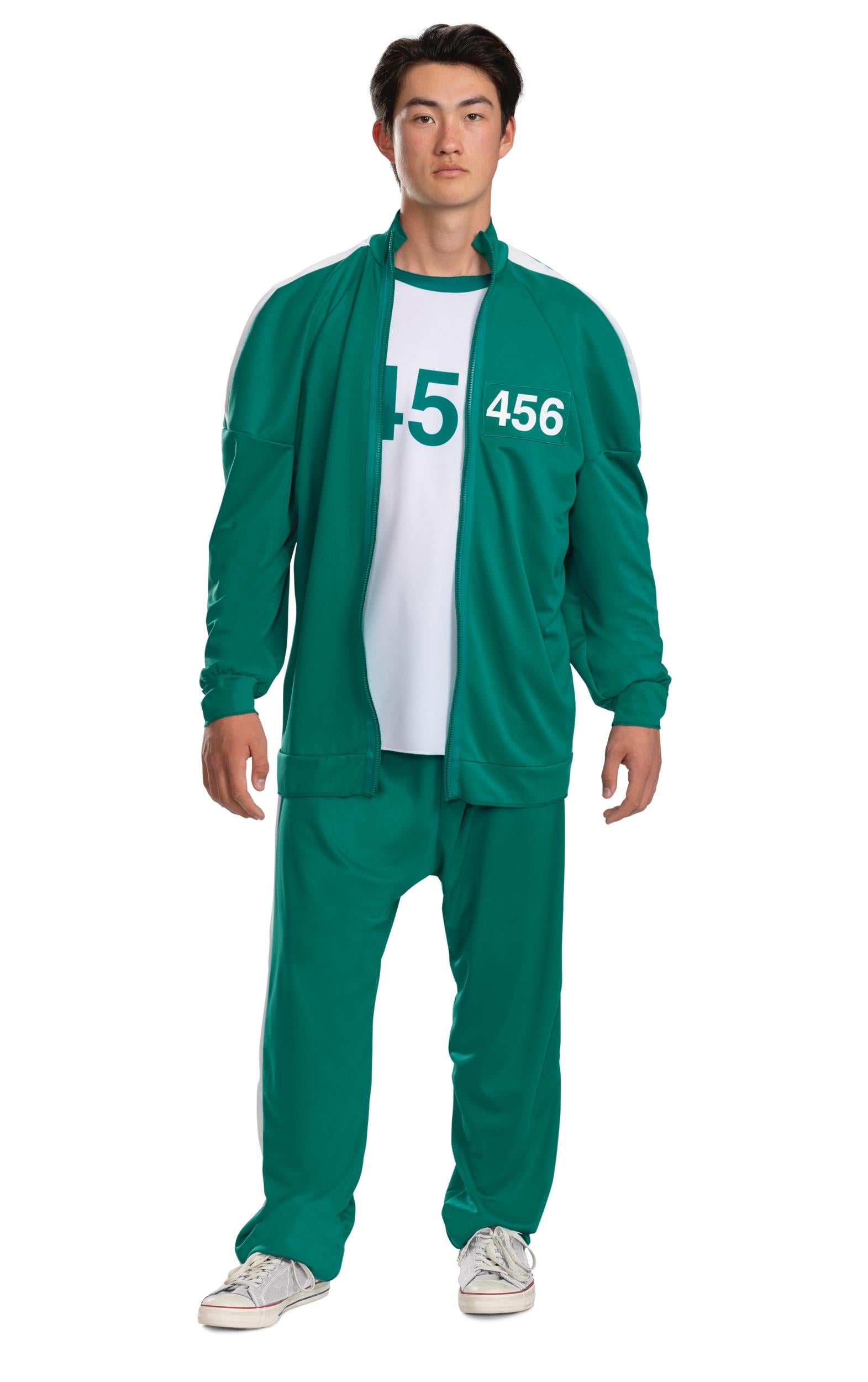 Squid Games Player 456 Track Suit Costume Adult Small/Medium