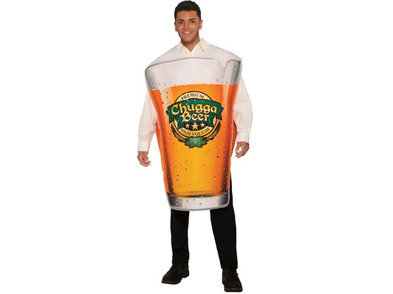 Glass Of Beer Tunic Adult Costume Standard