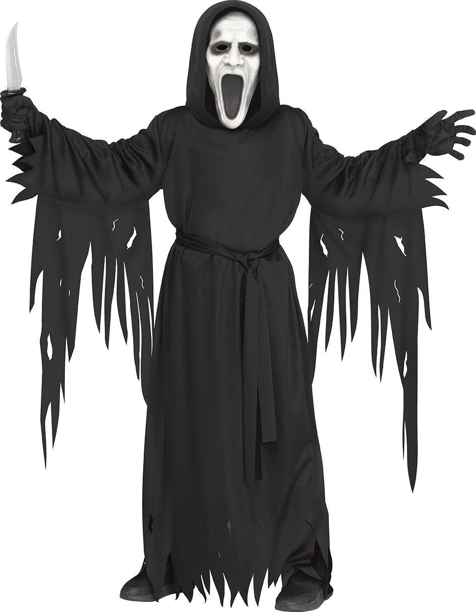 Silent Screamer Halloween Child Costume Large 12-14