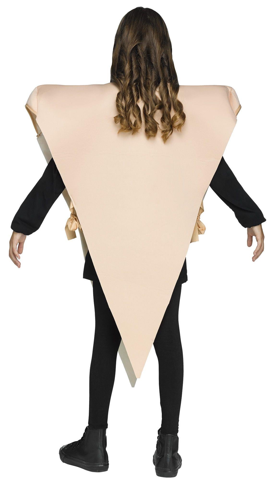 Festive Screen Print Pizza Child American Food Costume