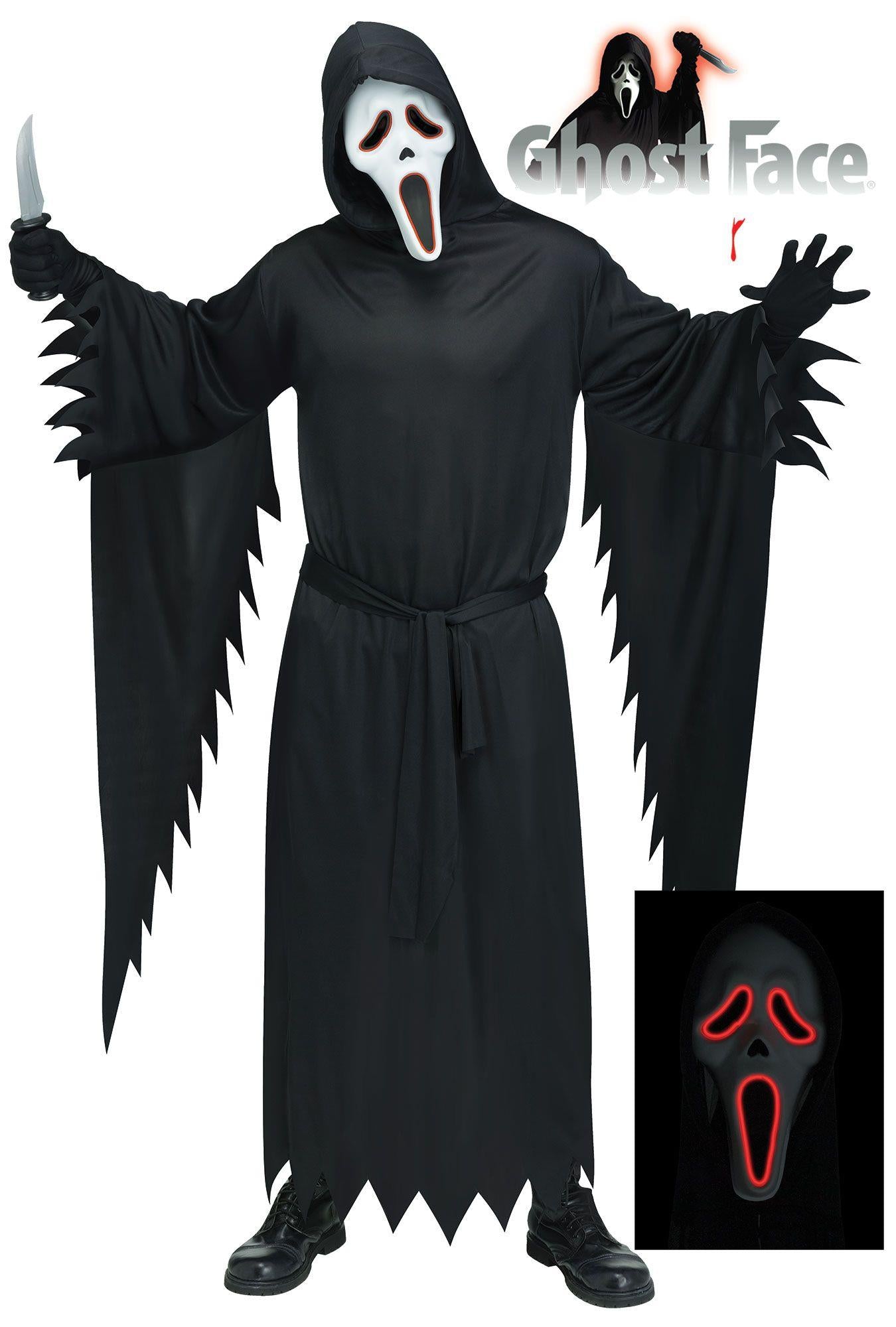E.L. Scream Ghost Face 25th Anniversary Movie Edition Adult Costume