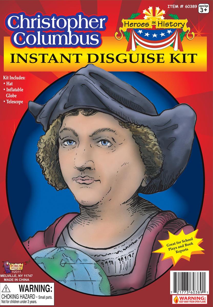 Christopher Columbus Instant Disguise Costume Kit