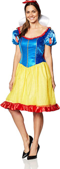 Disney Snow White Fab Dress Adult Halloween Costume Large 12-14