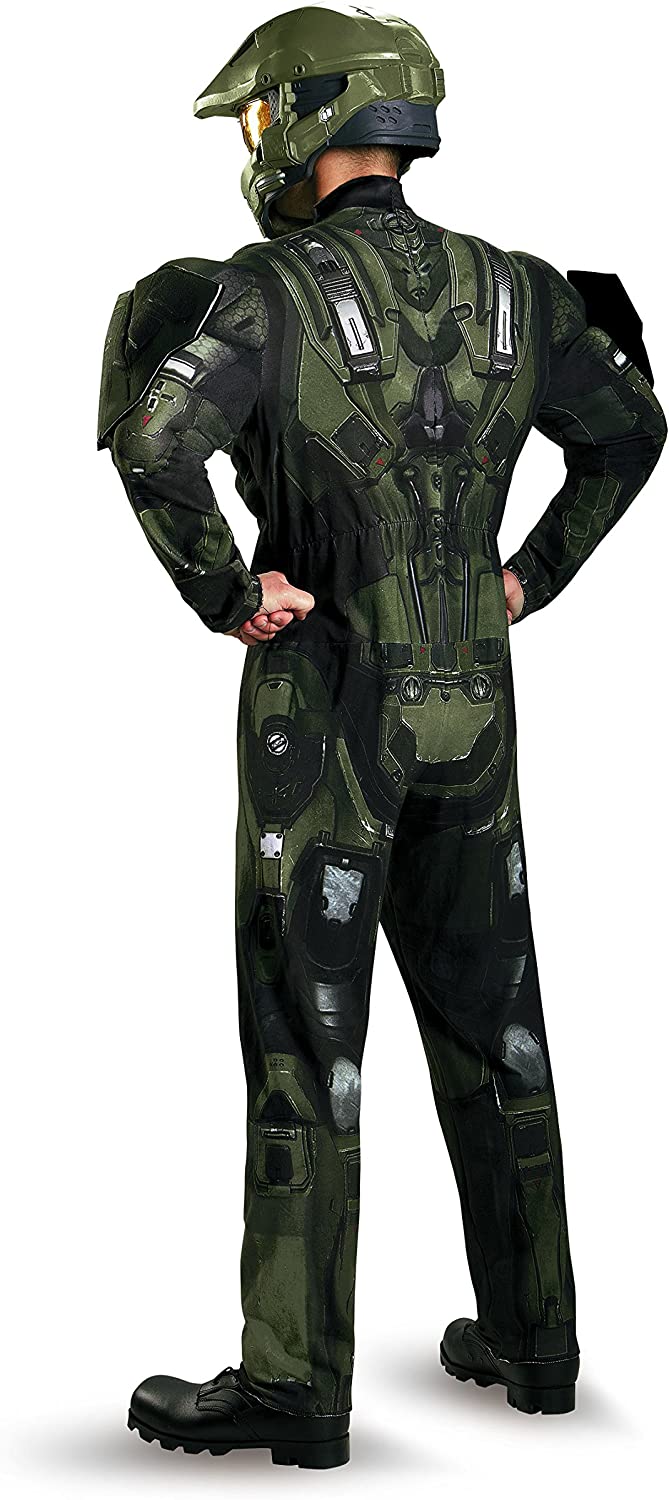 Halo Master Chief Jumpsuit Deluxe Adult Costume XX-Large 50-52