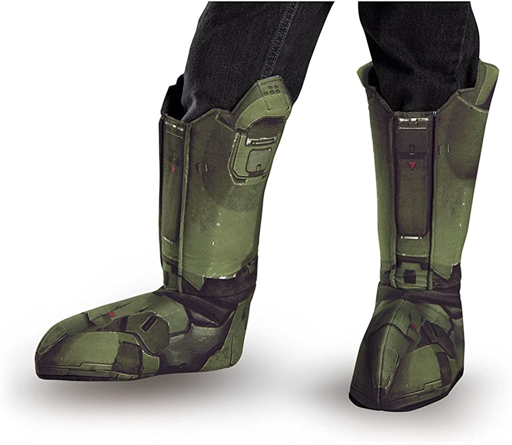 Halo Master Chief Deluxe Muscle Adult Boot Covers