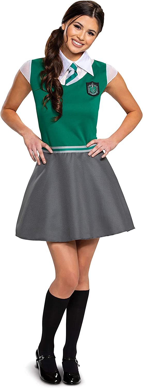 Harry Potter Slytherin Dress Adult Halloween Costume X-Large 18-20