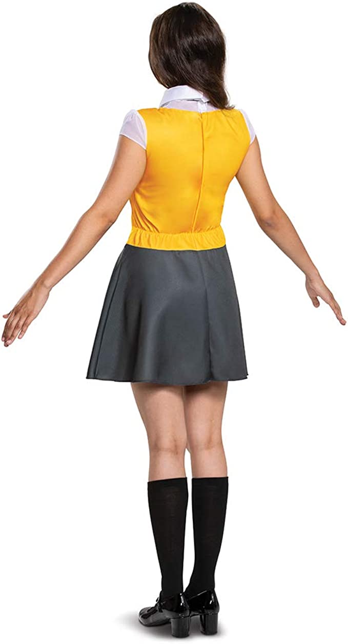Harry Potter Hufflepuff Dress Adult Halloween Costume Medium 8-10