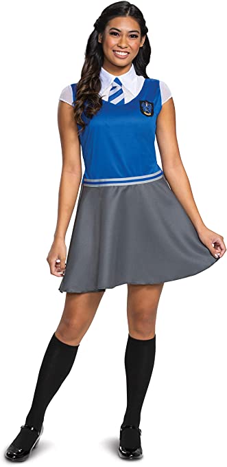 Harry Potter Ravenclaw Dress Adult Halloween Costume Small 4-6