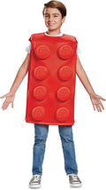 Lego Red Brick Deluxe Child Costume Medium 7-8