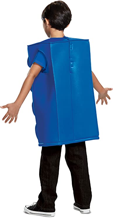 Lego Blue Brick Deluxe Child Costume Large10-12
