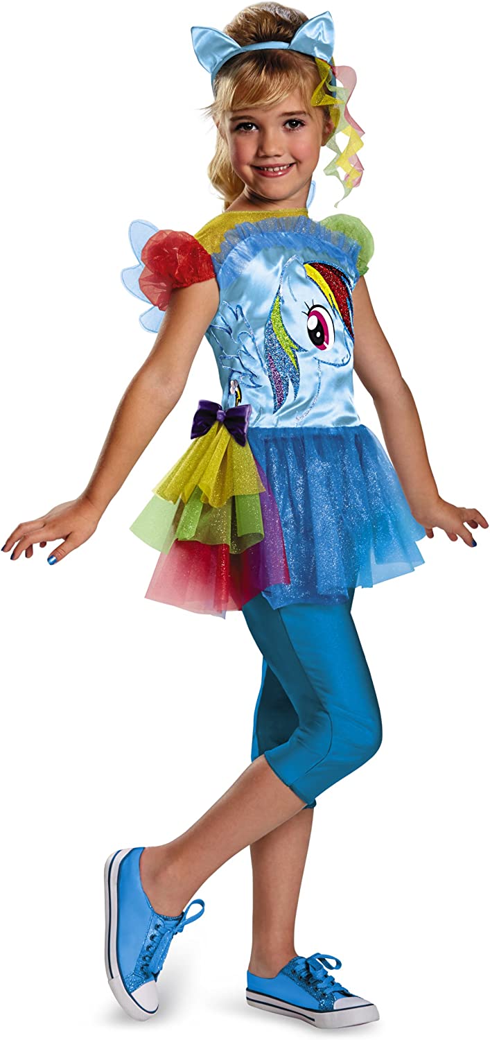 My Little Pony Rainbow Dash Girls Deluxe Child Costume Small 4-6